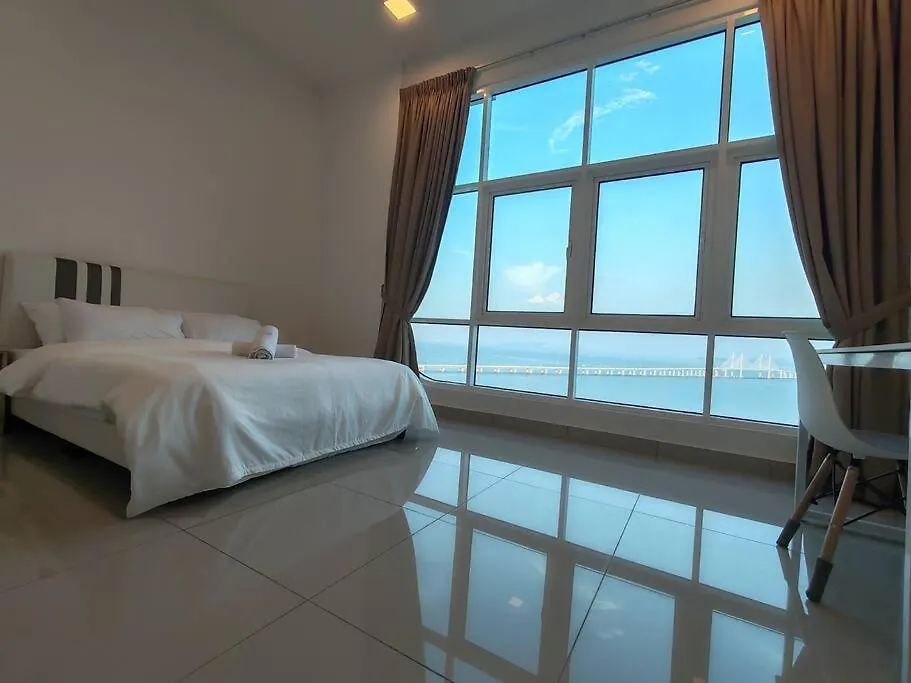 Invincible Seaview Vacation Condo 3R3B 8Pax Bayan Lepas 0*,