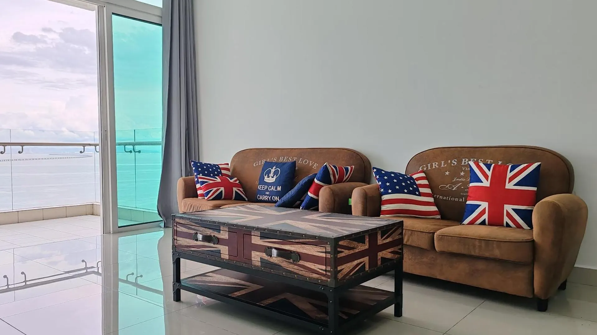 Invincible Seaview Vacation Condo 3R3B 8Pax Bayan Lepas 0*,